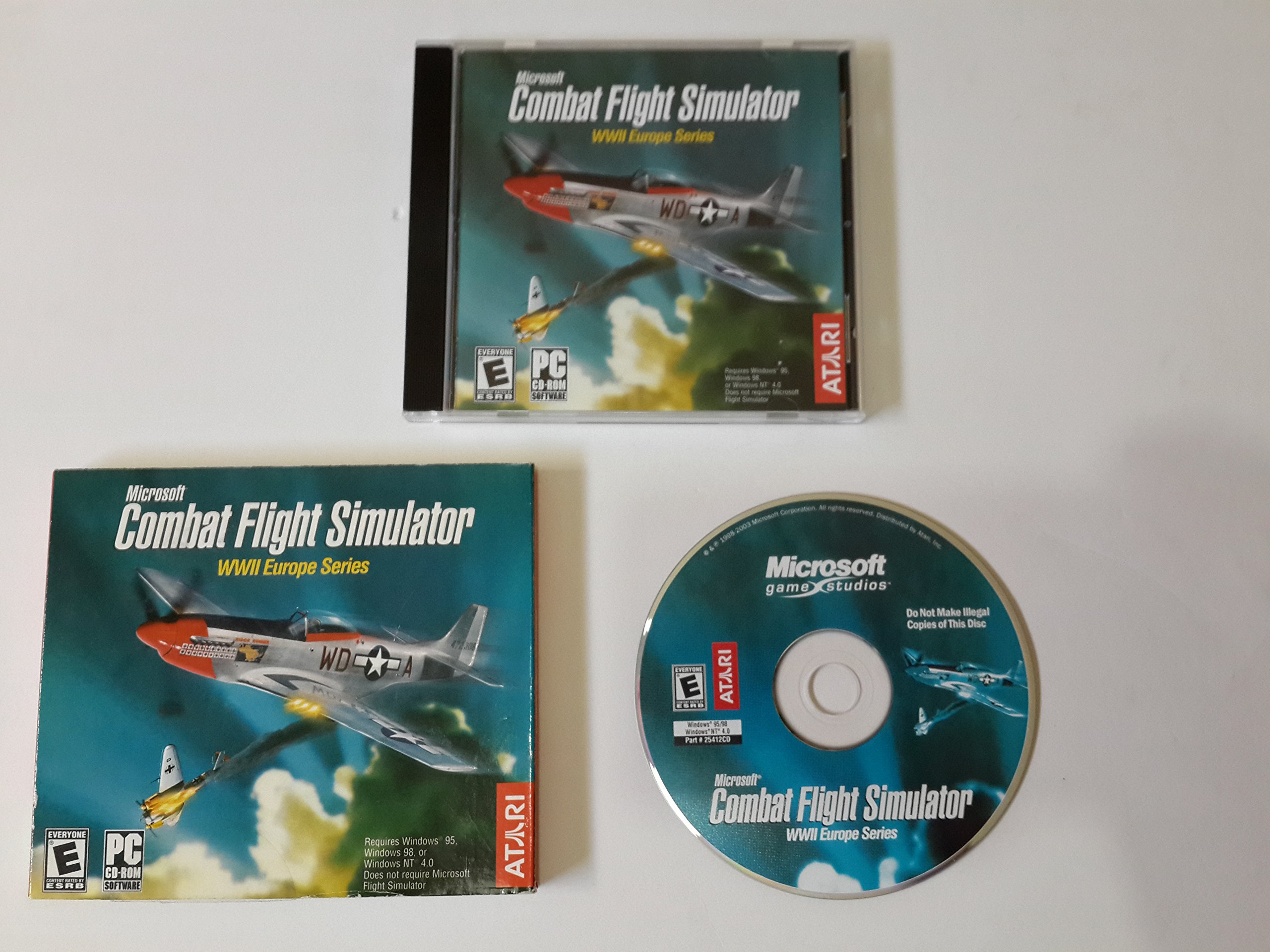 Amazon.com: Combat Flight Simulator: WWII Europe Series (Jewel