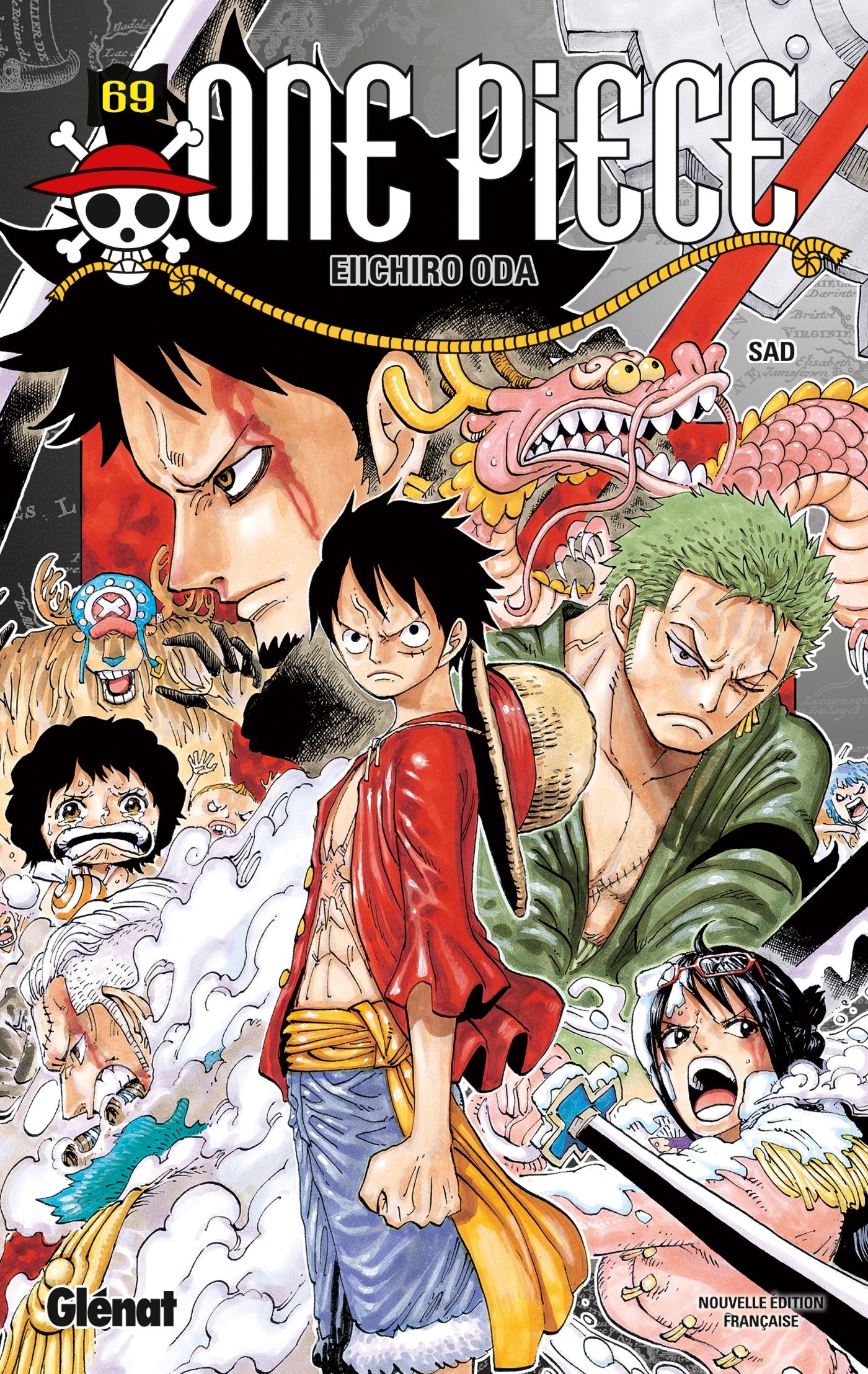 One Piece 69: Sad : Oda, Eiichiro, Shueisha: Amazon.co.uk: Books
