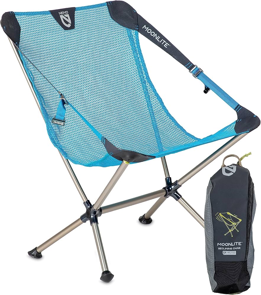 Amazon.com: Nemo Moonlite Reclining Camp Chair - Bluebird : Sports