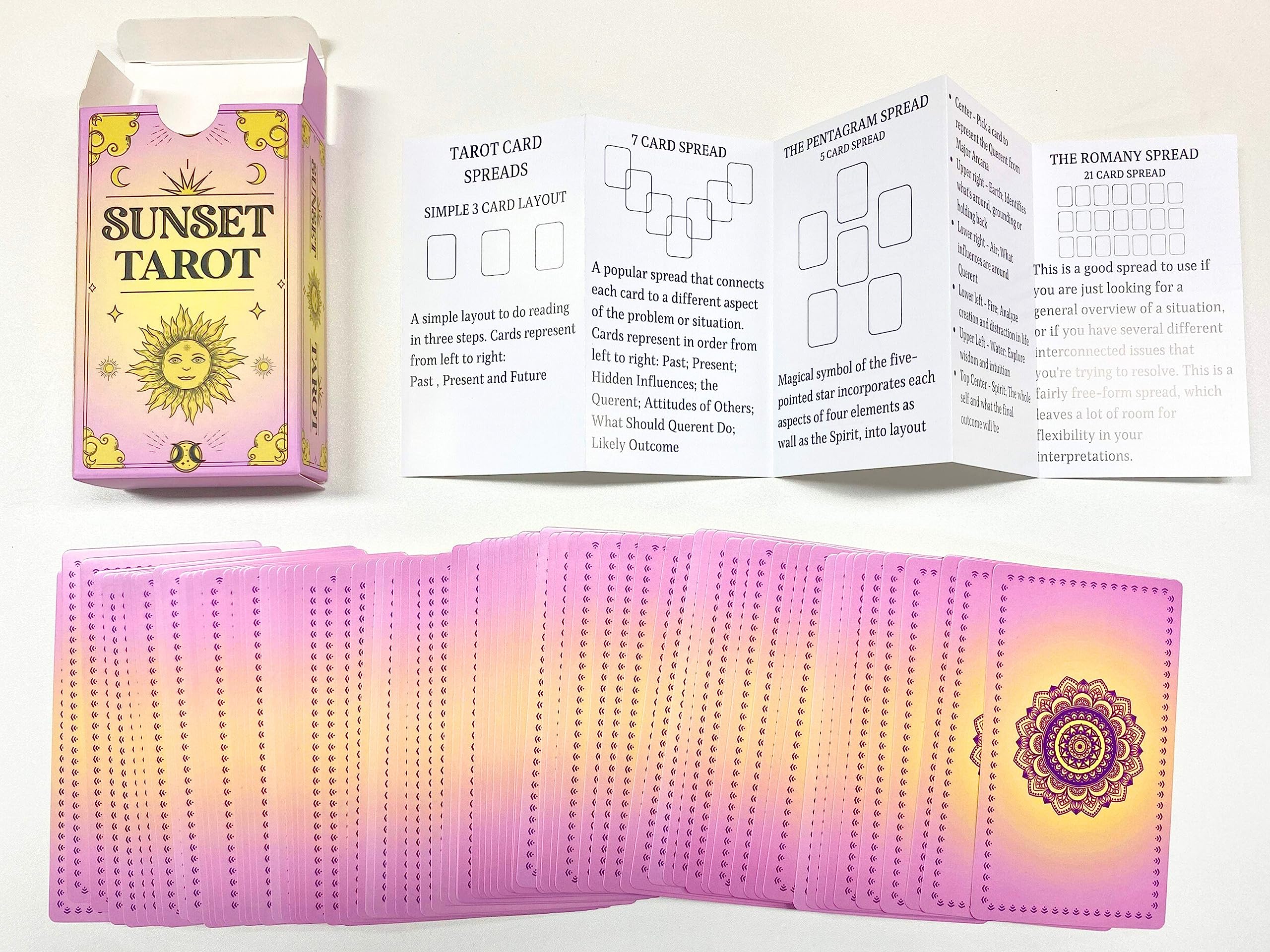 Amazon.co.jp: JUJU'S VIBES 学習タロットカード 初心者向け 意味の