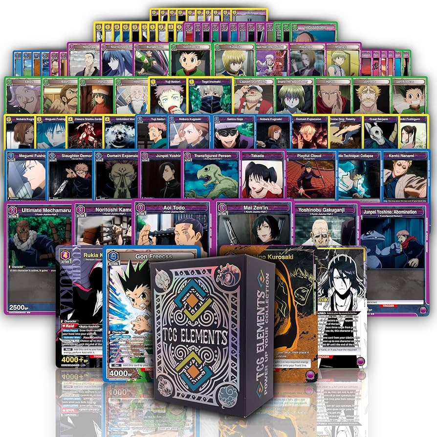 Amazon.com: TCG Elements - Union Arena Trading Card Bundle, 100
