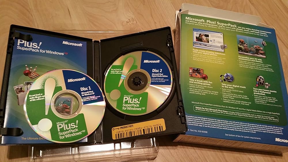 Amazon.com: Microsoft Plus! SuperPack for Windows XP OLD VERSION