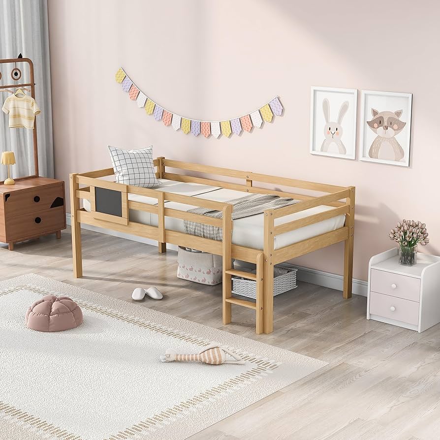 Amazon.co.jp: キッズベッド シングルベッド ベッドフレーム 移動