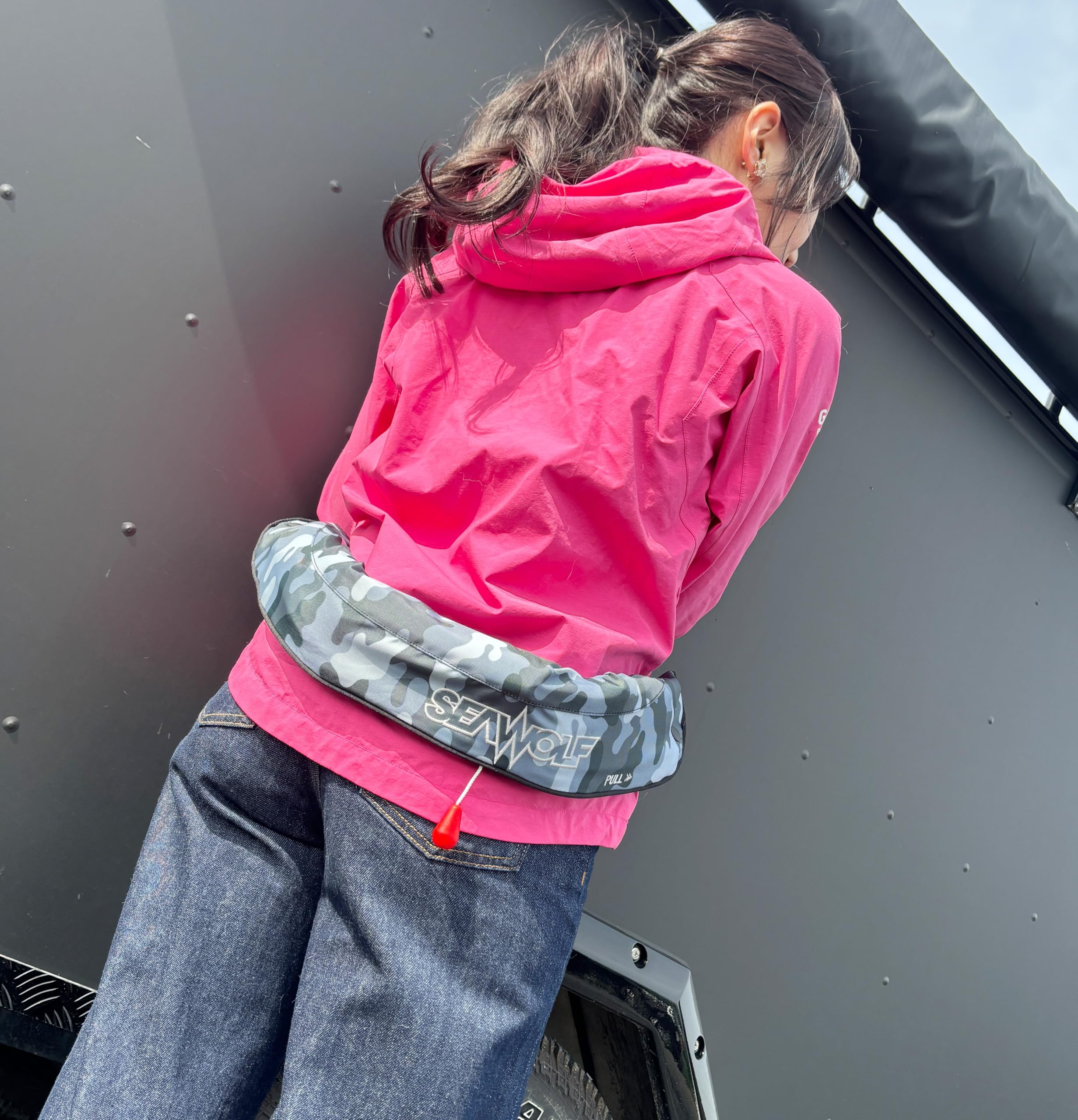 Amazon | SW-J-F06 シーウルフ ライフジャケット 救命胴衣 桜マーク