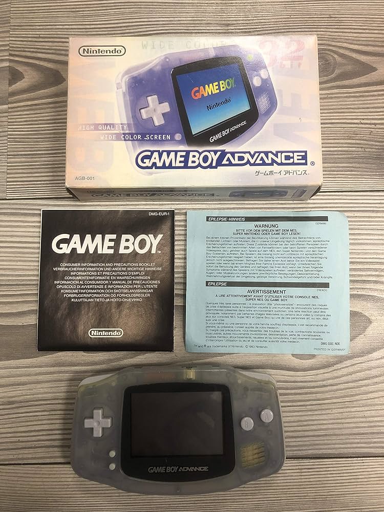 Amazon | ゲームボーイアドバンス ミルキーブルー【メーカー生産終了
