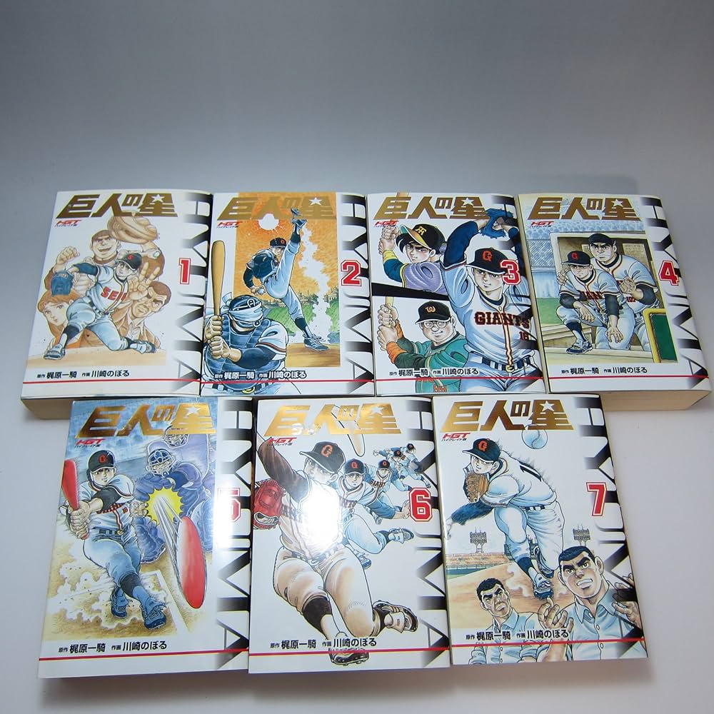巨人の星 HGT版 コミック 1-7巻セット (KCデラックス) | 川崎 のぼる