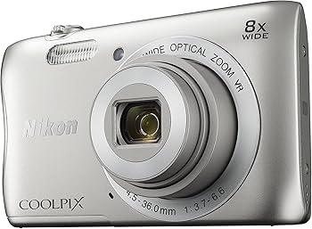 Amazon | Nikon デジタルカメラ COOLPIX S3700 シルバー 光学8倍ズーム