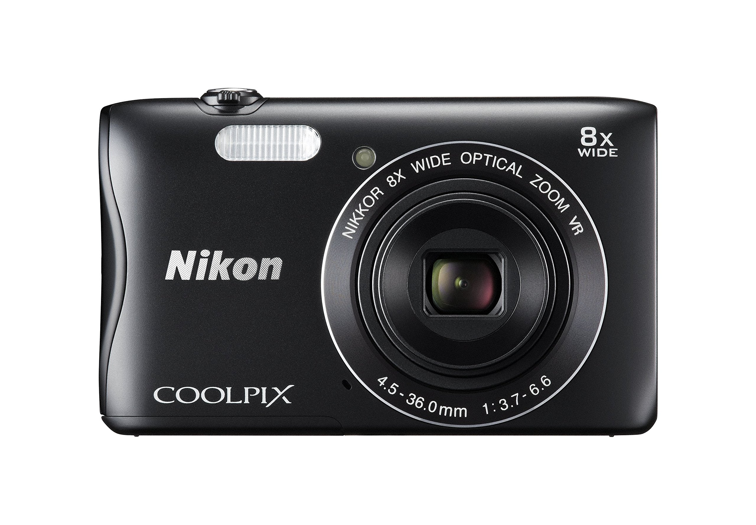 Amazon | Nikon デジタルカメラ COOLPIX S3700 ブラック 光学8倍ズーム
