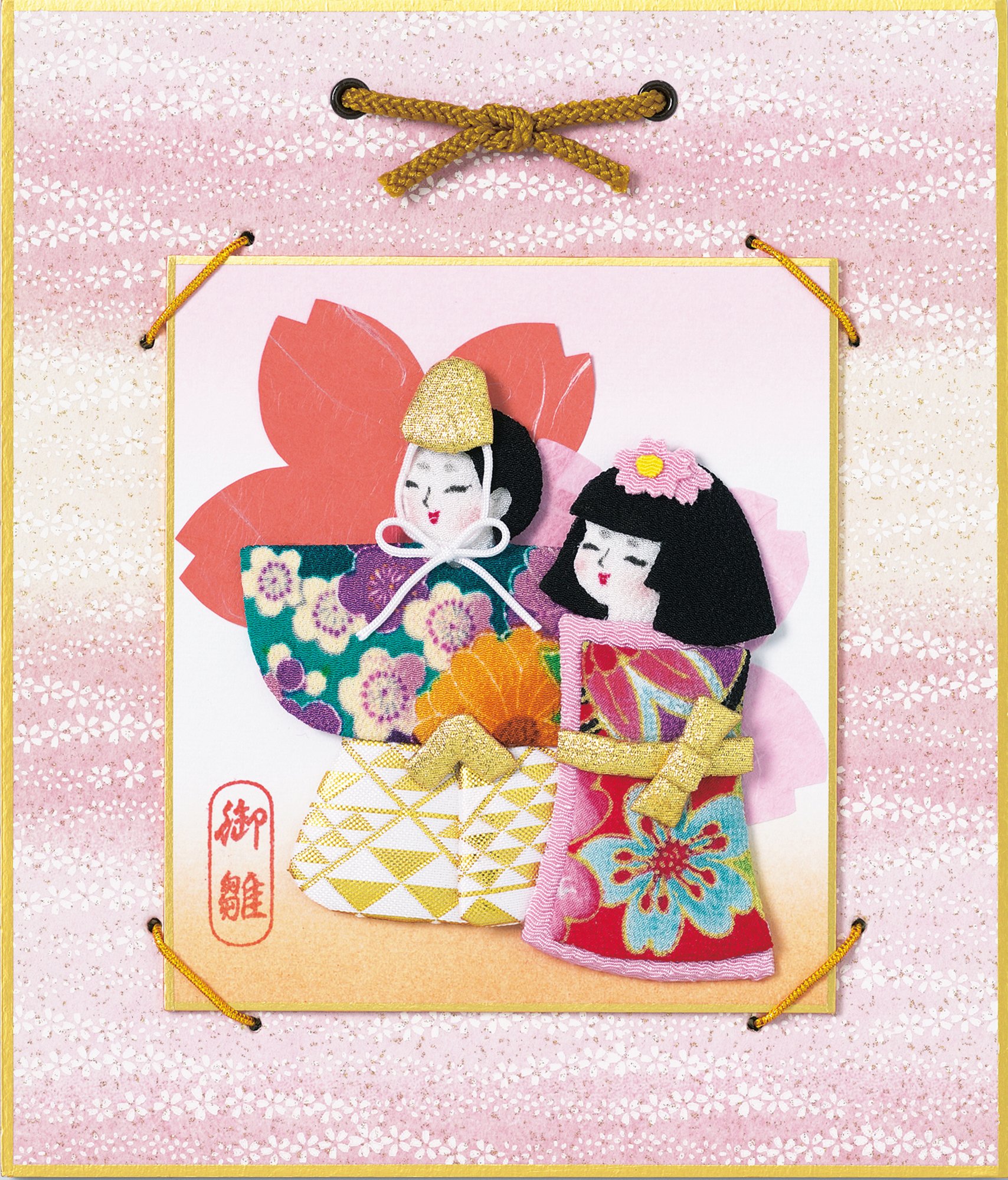 Amazon | Panami 押絵 キット 豆色紙 たち雛 HM-7 | 手芸キット 通販