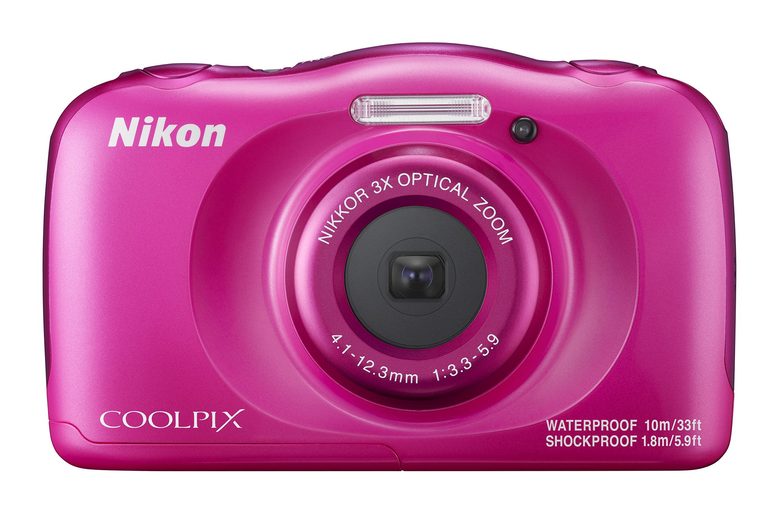 Amazon.com : Nikon digital camera COOLPIX W100 (Pink)(Japan Import