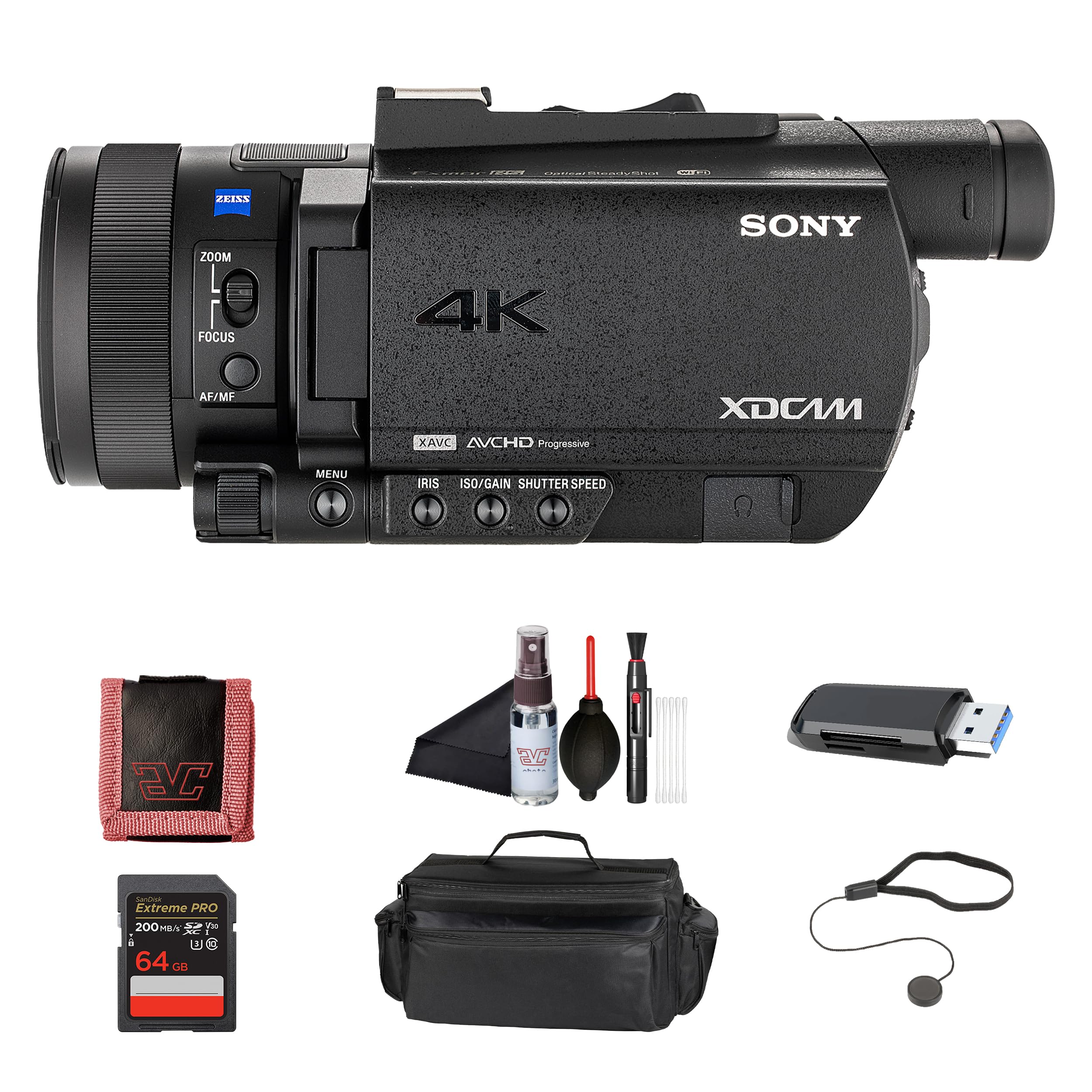 Amazon | Sony PXW-Z90V 4K HDR XDCAM 高速ハイブリッドAF PXW-Z90V
