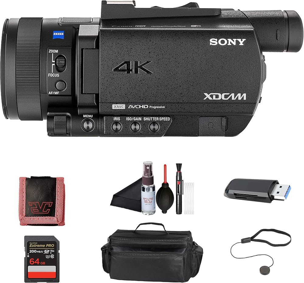 Amazon | Sony PXW-Z90V 4K HDR XDCAM 高速ハイブリッドAF PXW-Z90V