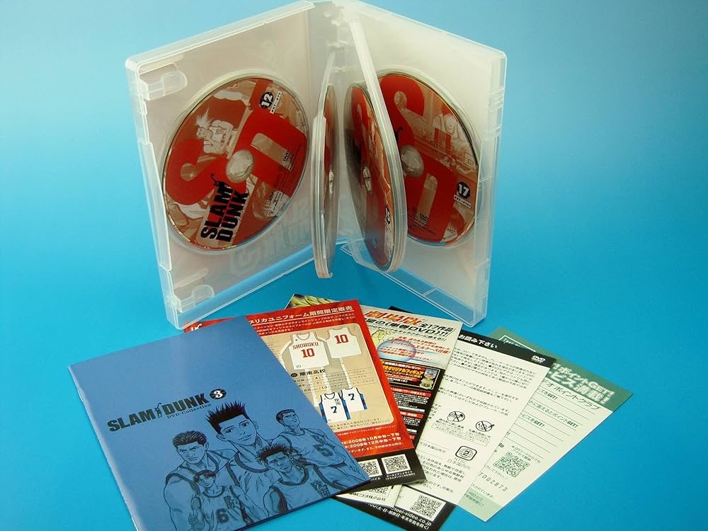スラムダンク DVD BOX vol.1 vol.2 vol.3 セット レア SLAM DUNK