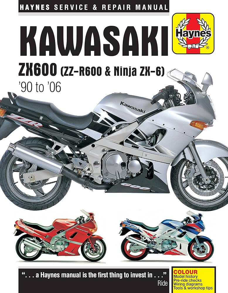 Kawasaki ZX600 (ZZ-R600 & Ninja ZX-6) '90 to '06 (Haynes Service