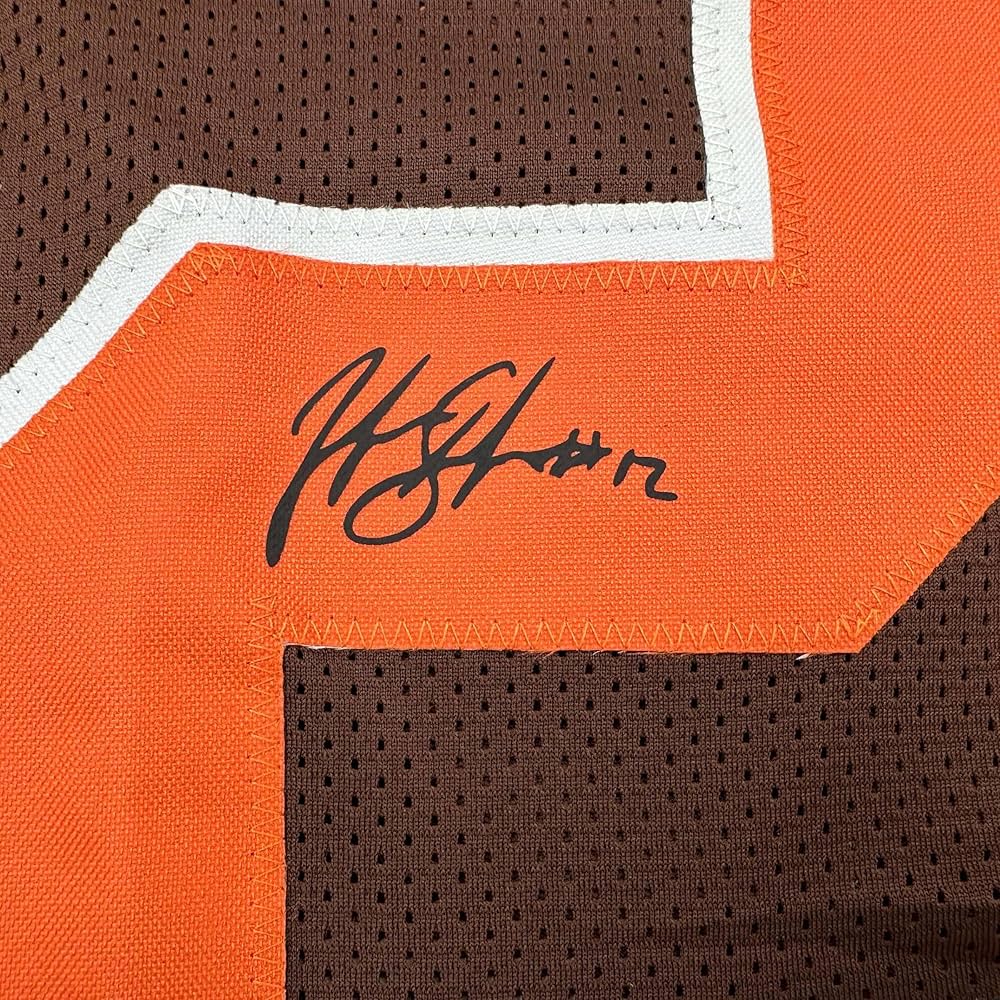 Framed Facsimile Autographed Josh Gordon 35x39 Cleveland Brown