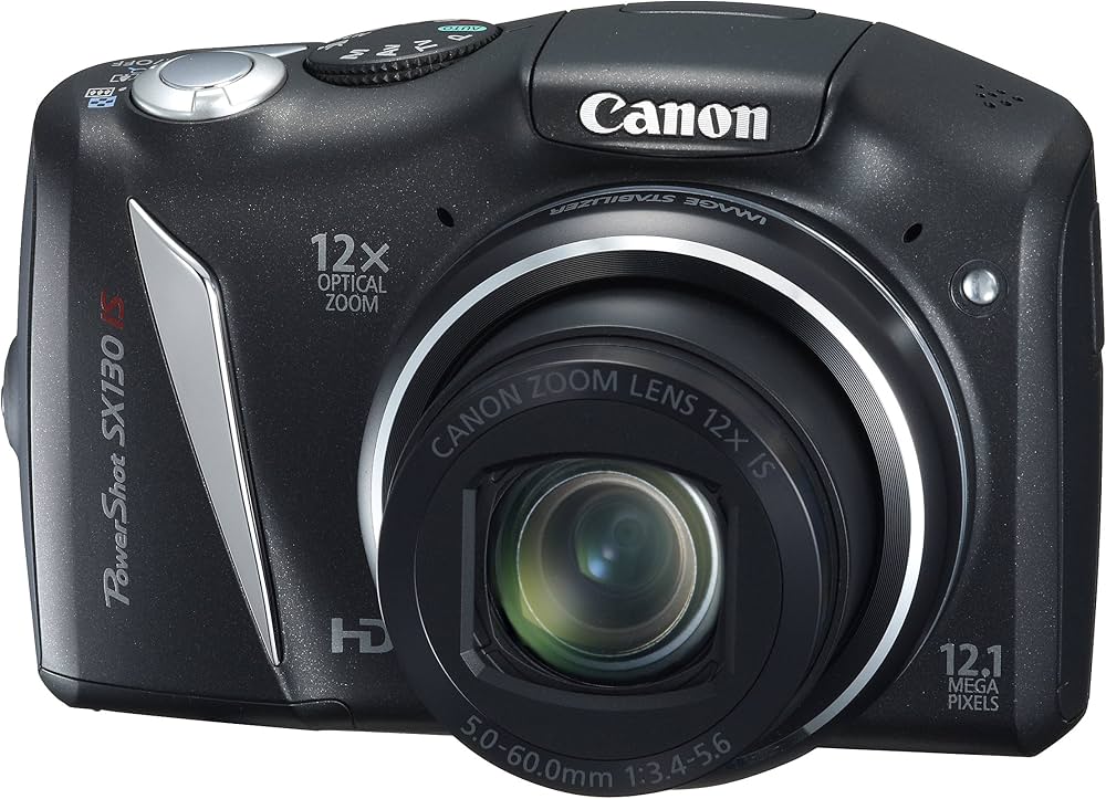 Amazon | Canon デジタルカメラ Powershot SX130IS ブラック PSSX130IS
