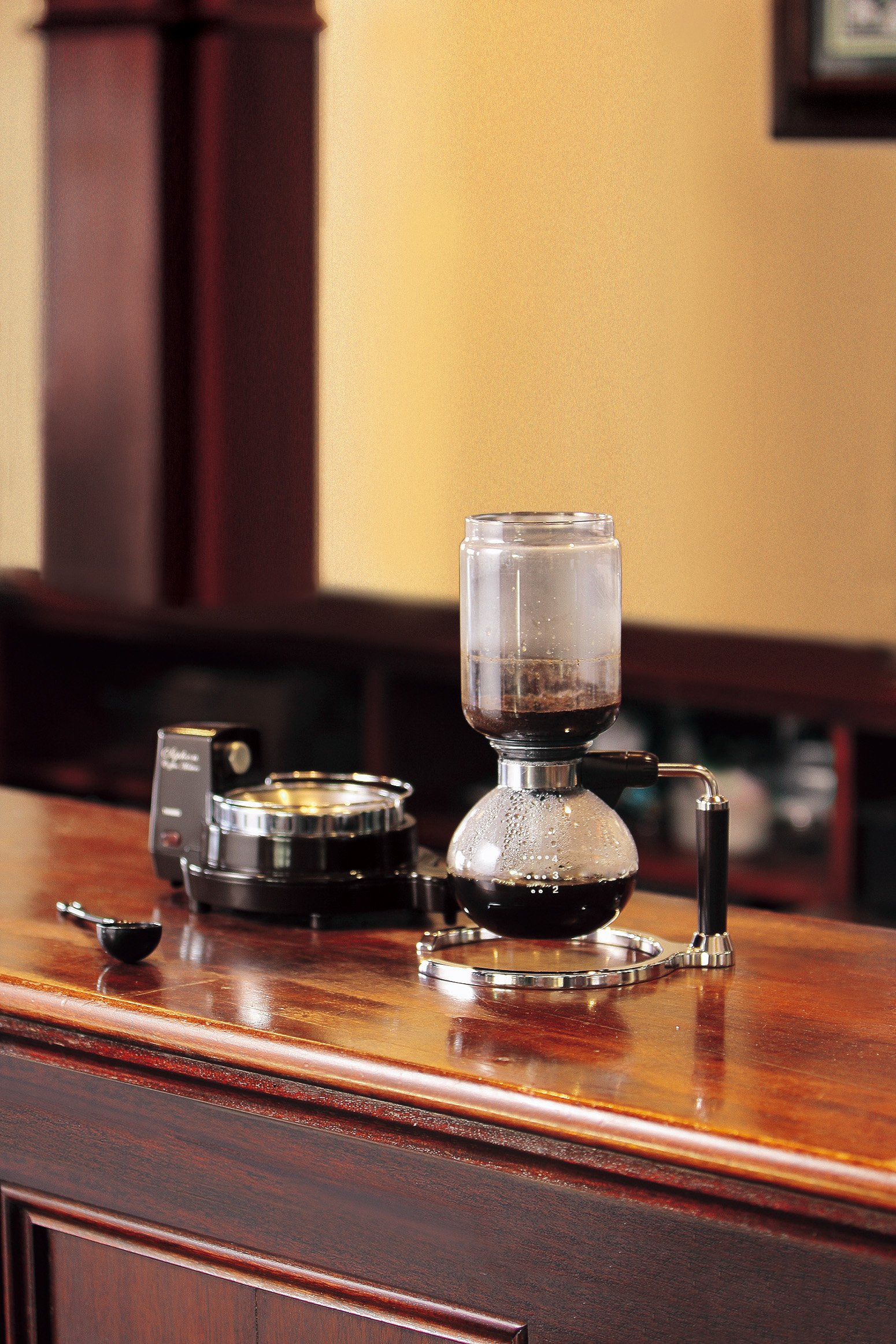 Amazon | TWINBIRD サイフォン式コーヒーメーカー ダークブラウン CM