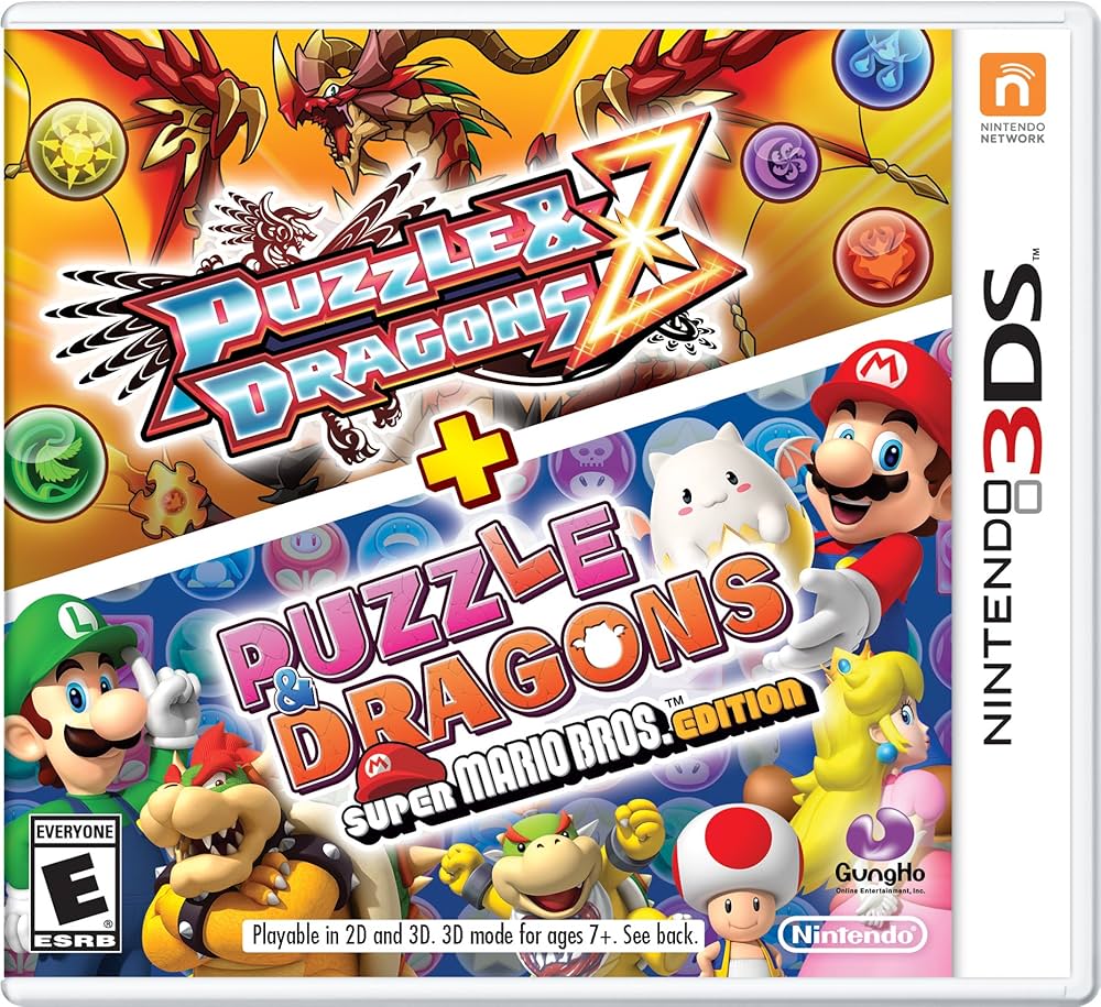 Amazon.com: Puzzle & Dragons Z + Puzzle & Dragons Super Mario Bros