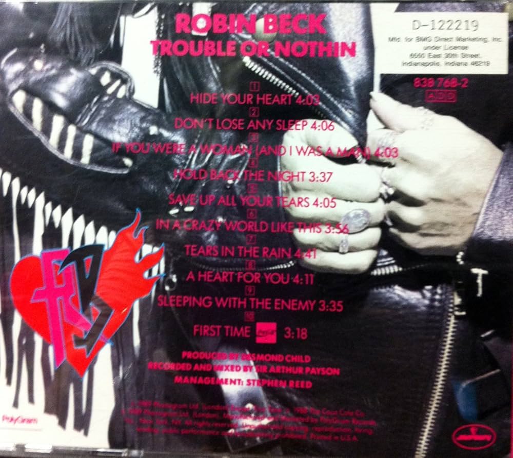 トラブル オア ナッシング ロビン ベック ROBIN BECK 帯付 CD trouble