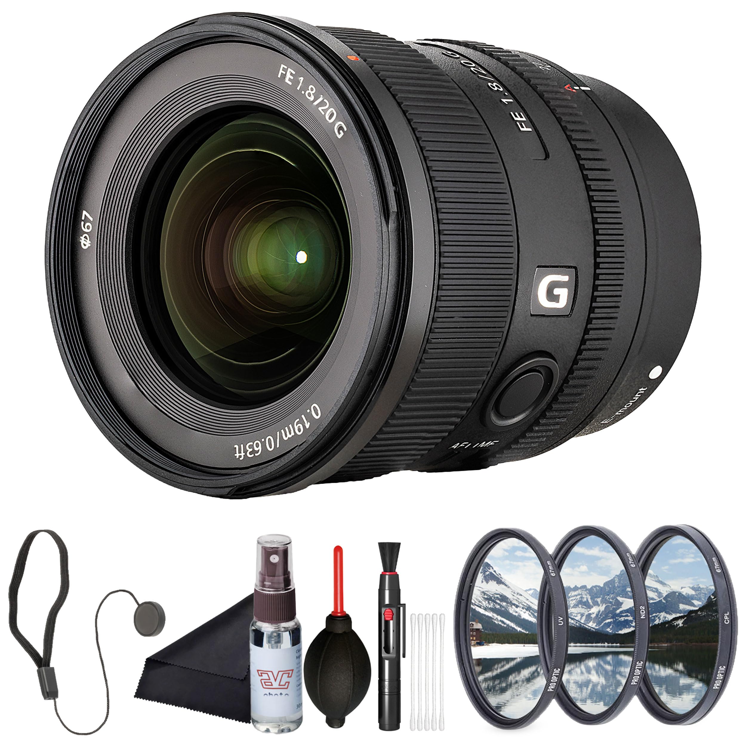 Amazon.com : Sony FE 20mm F1.8 G Ultra-Wide Prime Lens (SEL20F18G