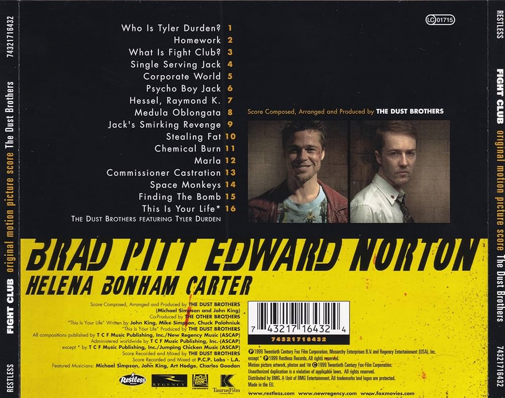 Amazon.com: Fight Club (Original Soundtrack): CDs & Vinyl