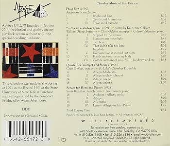 Chamber Music Of Eric Ewazen: AMERICAN BRASS QUINTET: Amazon.ca: Music