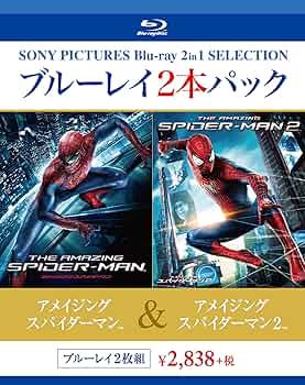 Amazon.co.jp: ブルーレイ2枚パック アメイジング・スパイダーマンTM