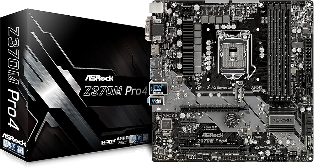 Amazon | ASRock Intel Z370 チップセット搭載 Micro ATX マザーボード