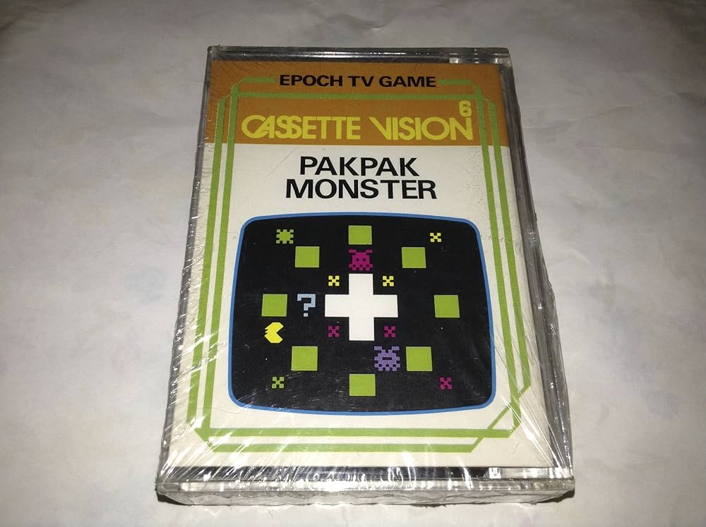 Amazon.co.jp: パクパクモンスター【カセットビジョン】 : Video Games