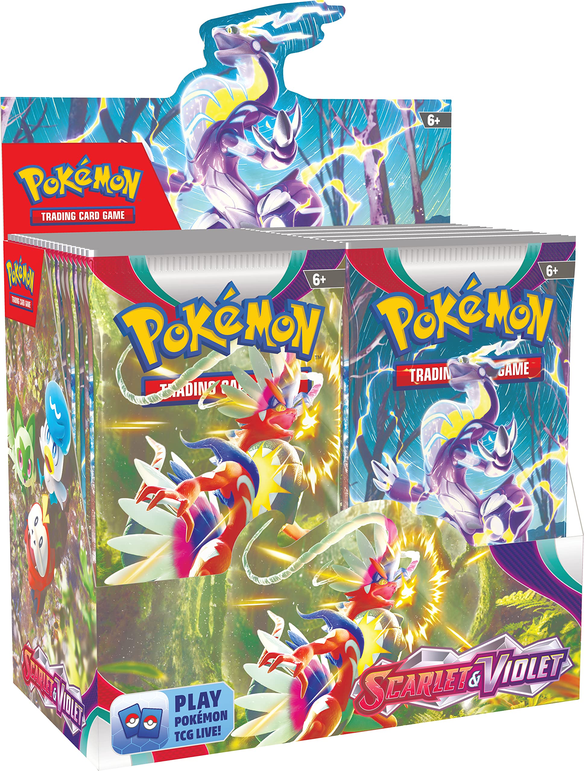 Amazon.com: Pokémon TCG: Scarlet & Violet Booster Display Box (36