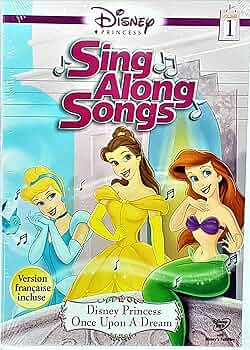 Amazon.com: Disney Princess Sing Along Songs, Vol. 1 - Once Upon A