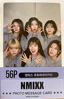 Amazon.co.jp: NMIXX エンミックス グッズ フォトカード 56枚 セット