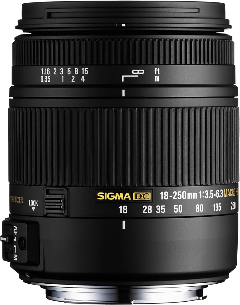 Amazon.com : Sigma 883306 18-250mm f3.5-6.3 DC Macro OS Hyper