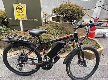 Amazon | PHILODO 26インチマウンテンバイク 48V17.5A1000W シマノ21段