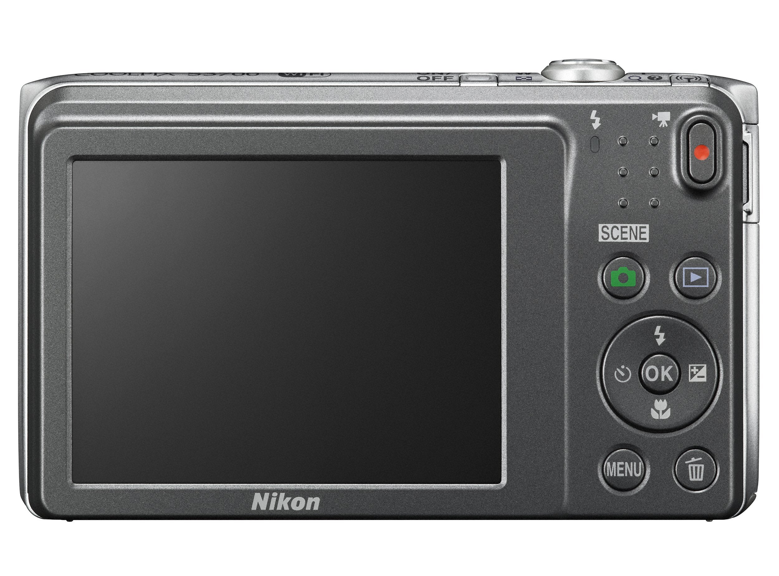 Amazon | Nikon デジタルカメラ COOLPIX S3700 シルバー 光学8倍ズーム