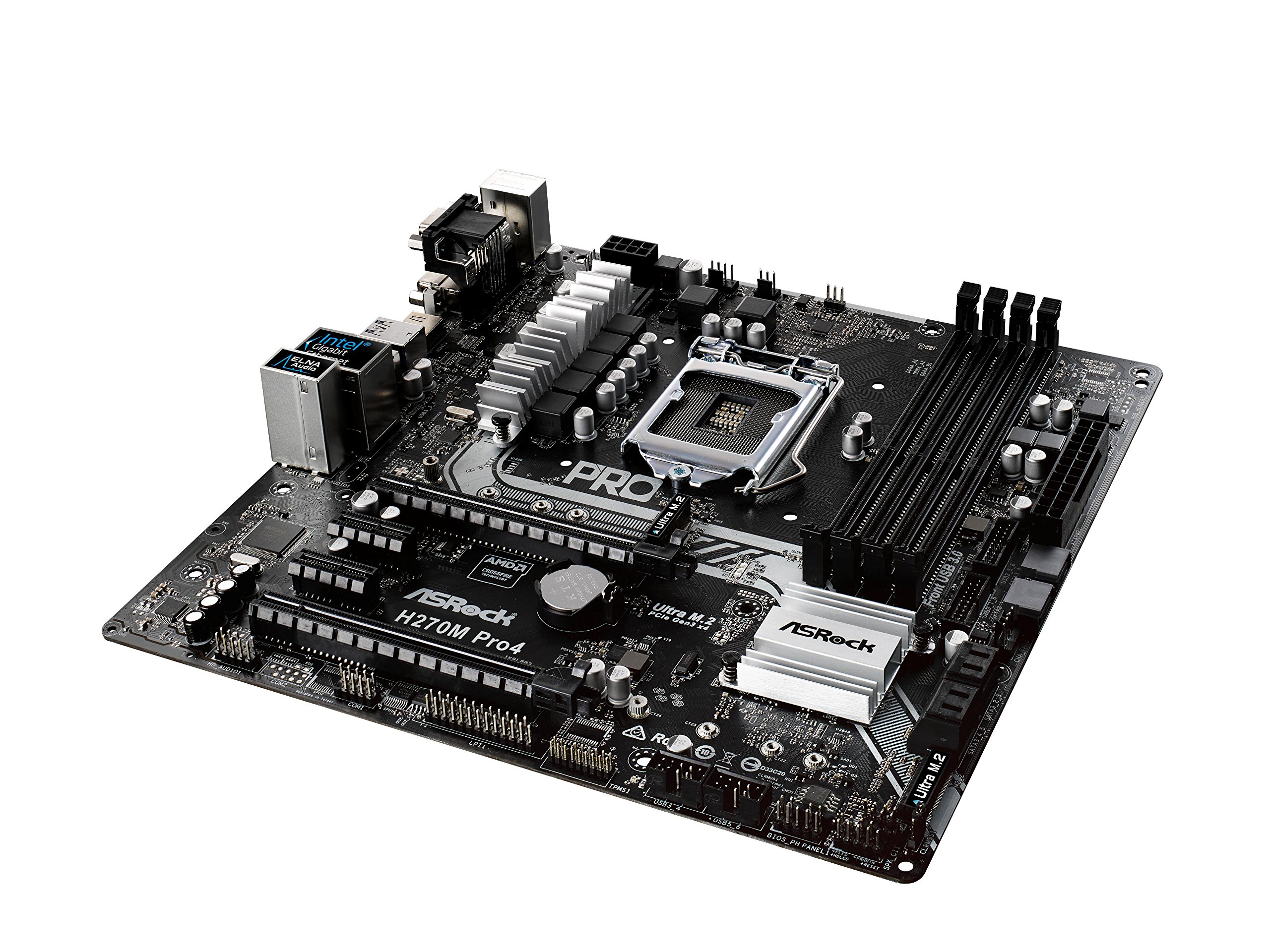 Amazon | ASRock Intel H270チップセット搭載 Micro ATXマザーボード