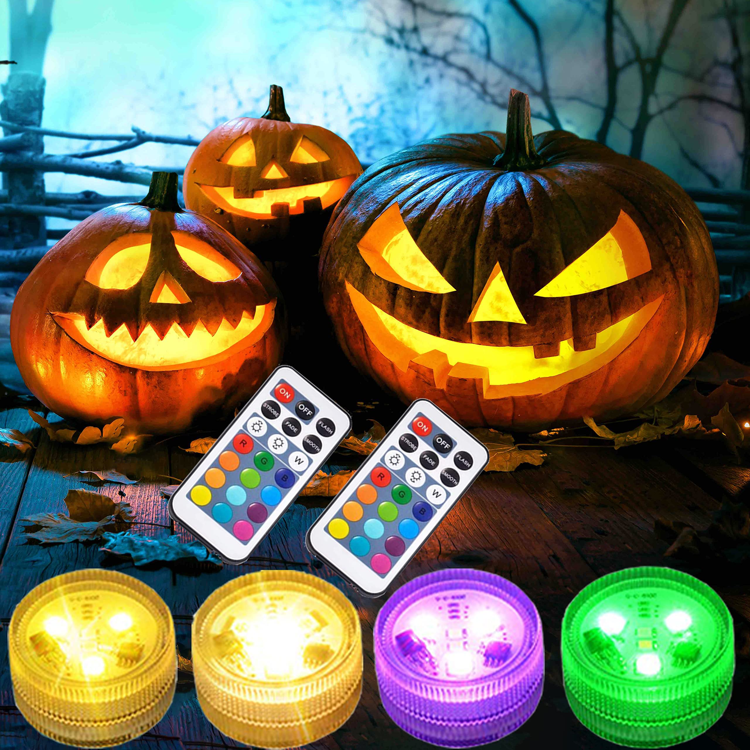 Amazon.com: Halloween Pumpkin Jack O Lantern Light with Remote