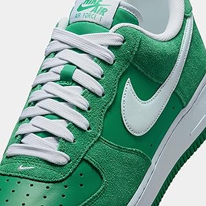 Amazon.com | Nike Men's Air Force 1 '07 LV8 Stadium Green/White