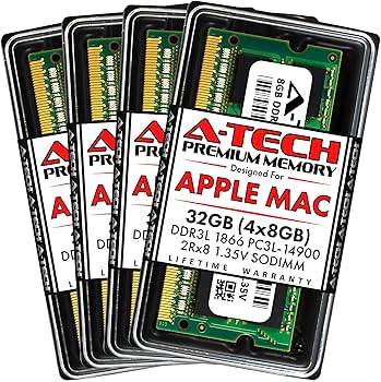 A-Tech 32GB (4x8GB) RAM for Apple iMac Late 2015 27 inch Retina 5K
