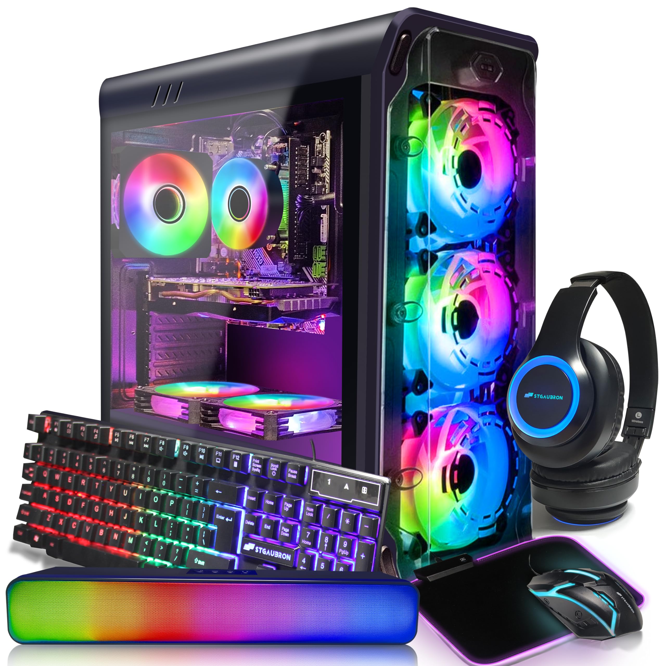 Amazon.com: STGAubron Gaming PC Desktop, GeForce RTX 2060 Super 8G