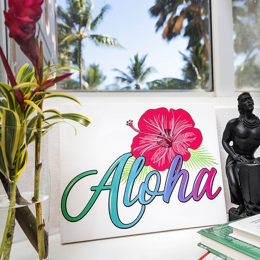Amazon.com: Aloha Designs, Beach Decor For Living Room Bedroom