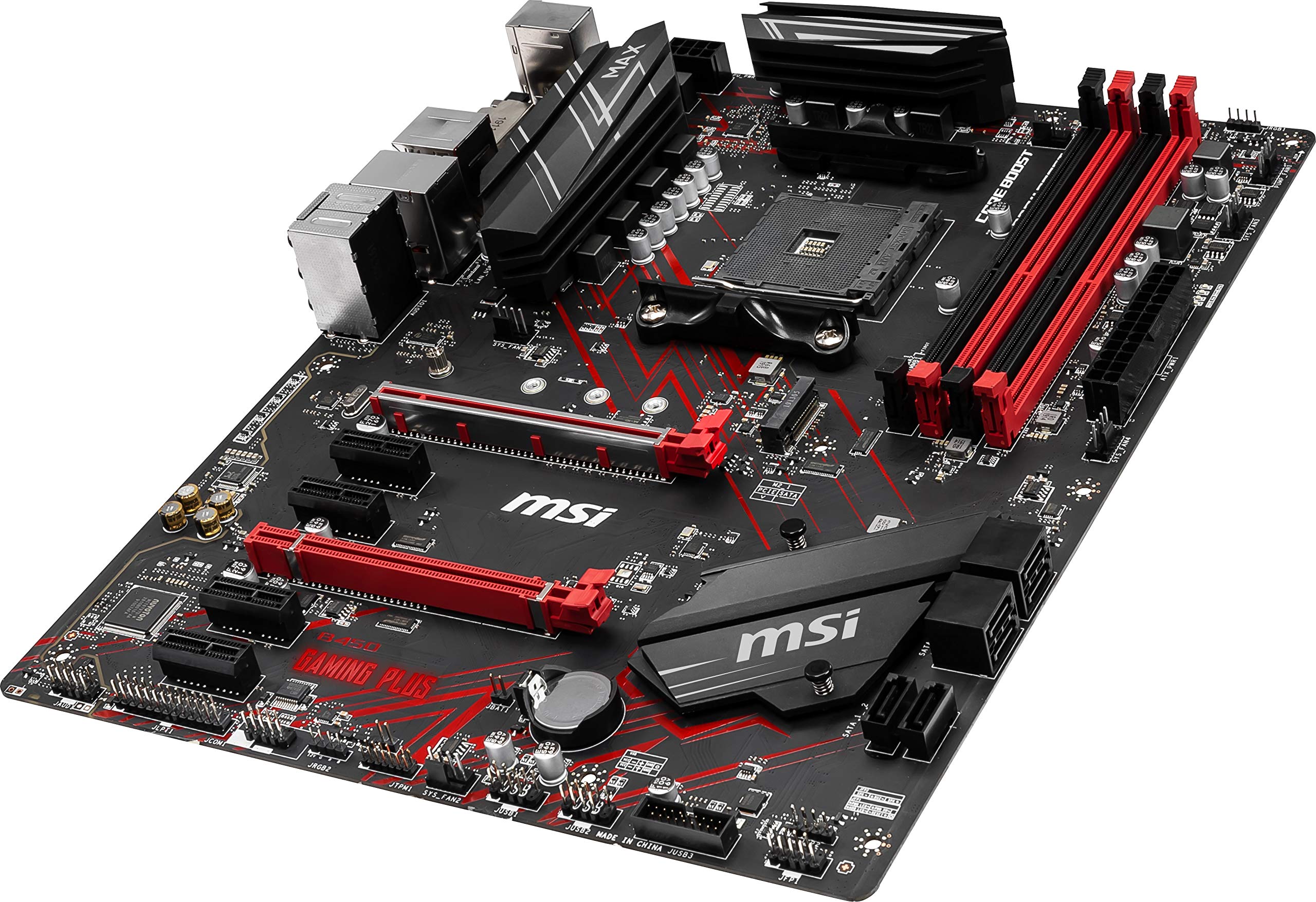 Amazon.co.jp: MSI B450 GAMING PLUS MAX ATX Motherboard MB4821