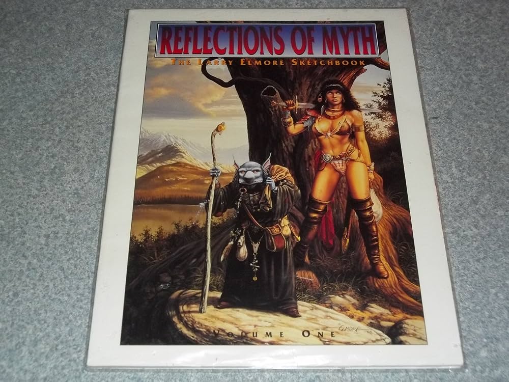 REFLECTIONS OF MYTH: The Larry Elmore Sketchbook, Volume One