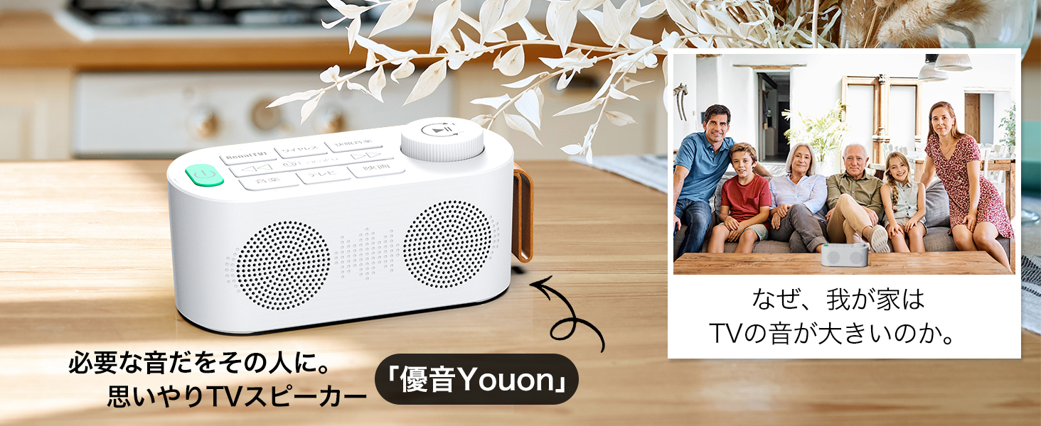 Amazon.co.jp: 手元スピーカー テレビ用 【2025 ゼロ遅延版 3in1 お