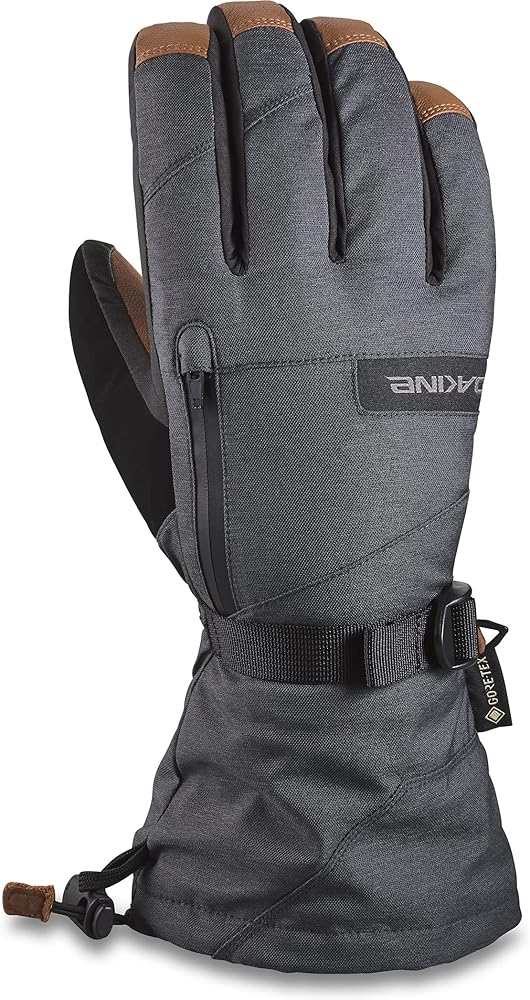 Dakine Leather Titan Gore-tex Glove Ski Gloves Small Carbon