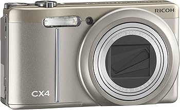 Amazon | RICOH デジタルカメラ CX4 シャンパンシルバー CX4CH 1000万