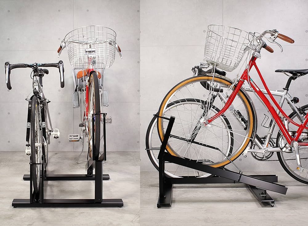 Amazon.co.jp: 遠藤ワークス 日本燕三条製 スロープ付き自転車ラック