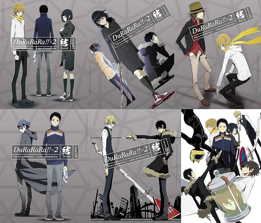 Amazon.co.jp: デュラララ!!×2 結 全6巻セット[マーケットプレイス Blu