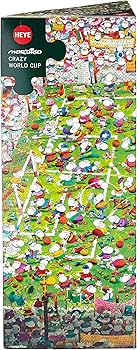 Amazon.com: Mordillo 29072 Puzzle - Crazy World Cup (4000pcs