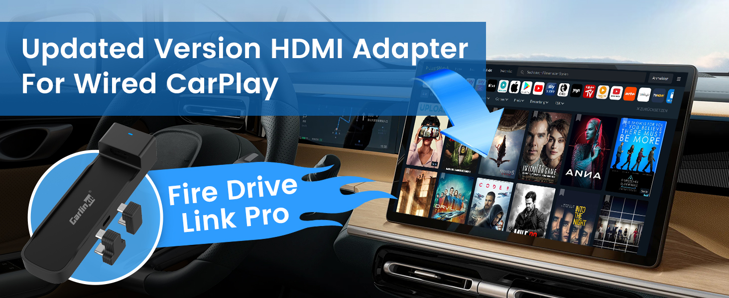 Amazon.com: Carlinkit FireDrive Link Pro - Stream Fire TV Stick in